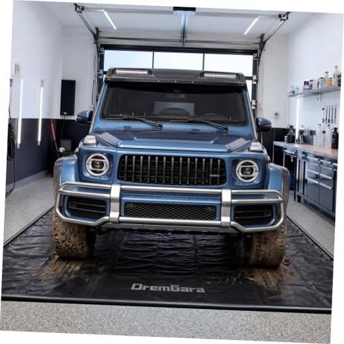 Garage floor containment - floor, mat